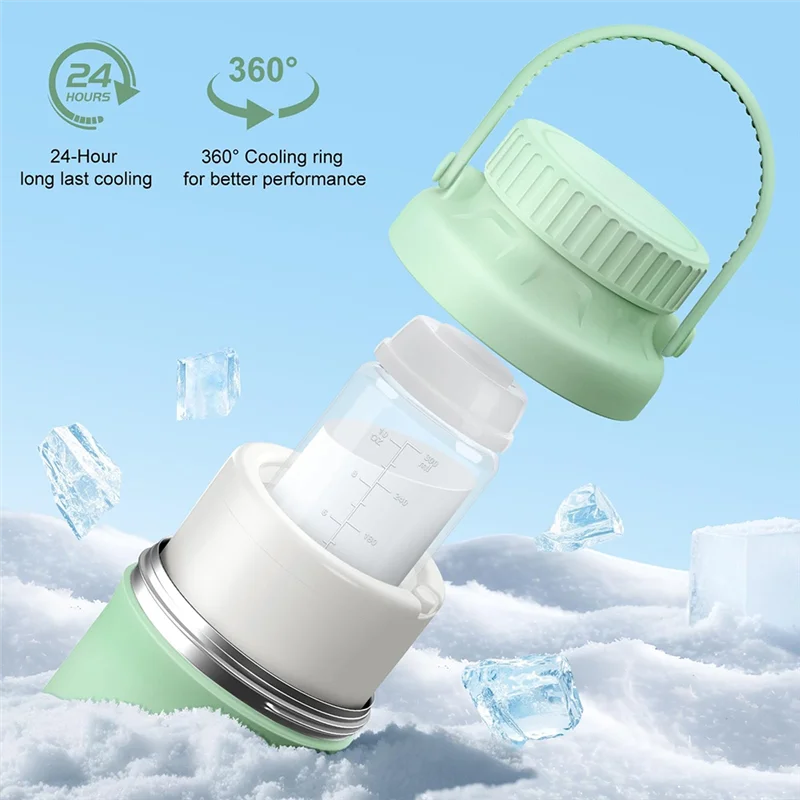 مبرد حليب الثدي المحمول AZ-22Oz للاستخدام في الهواء الطلق بسعة أكبر مبرد حليب الثدي مبرد حليب الثدي