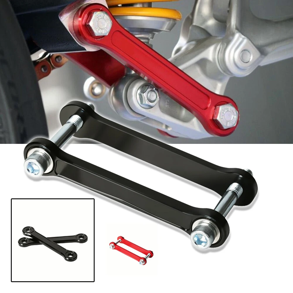 

Motorcycle CNC Rear Suspension Lowering Link Kit For DUCATI Panigale V4 V4S 2018-2020 StreetFighter V4 V4S 2020-2023