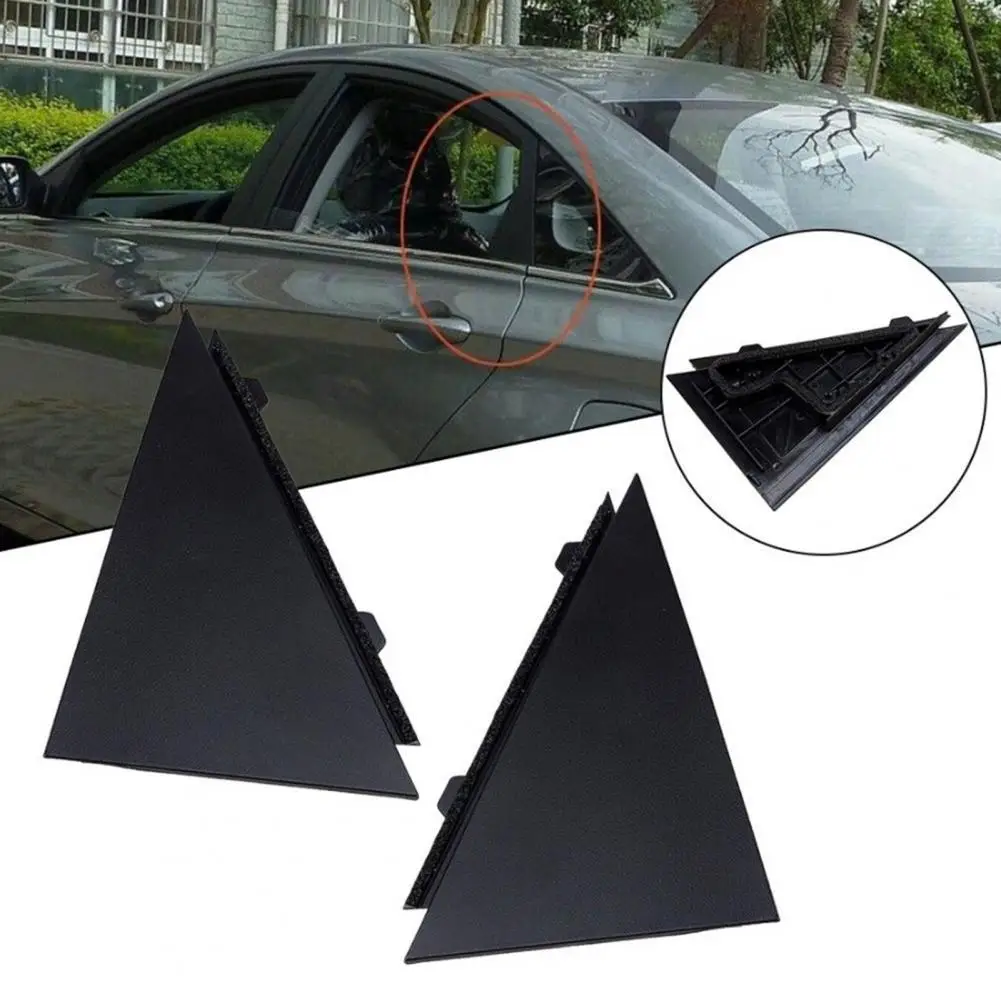 Rear Door Side Window Triangle Cover, Rear Pillar Trim Panel, Noise Reduction Seal & Durable Plastic, Direct Fit Replacement