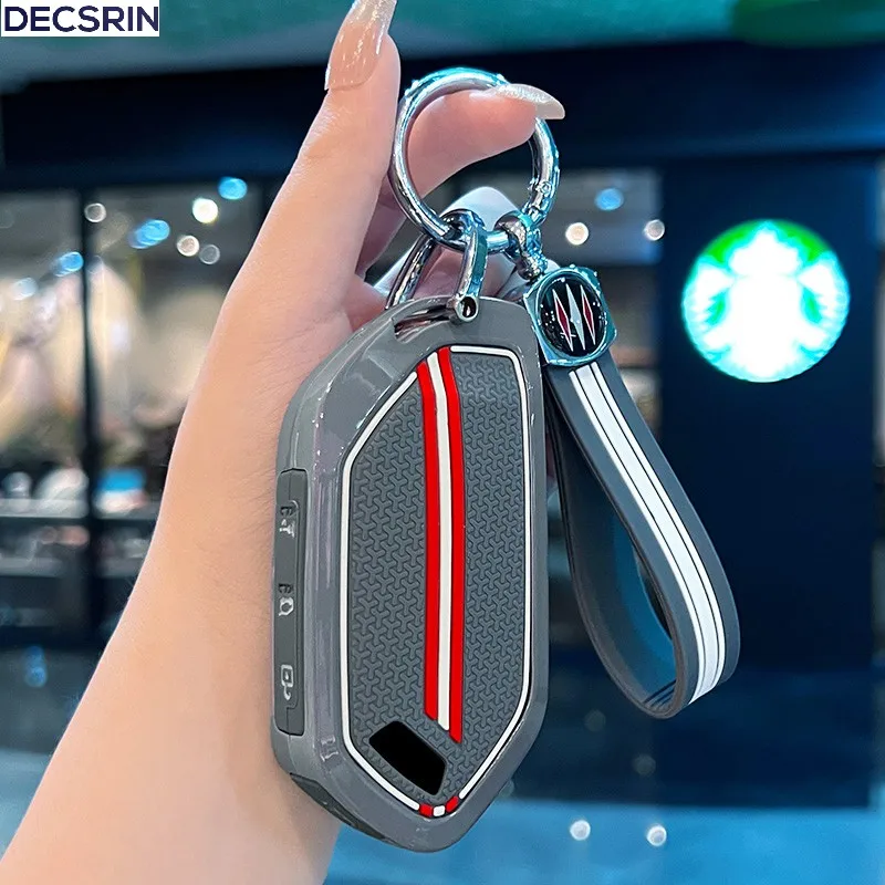 

5/6/7/8/9 Buttons Zinc Alloy Silicone Car Key Case Cover Shell Remote Key Fob For Kia Picanto Sorento MQ4 Carnival KA4 K5 Carens