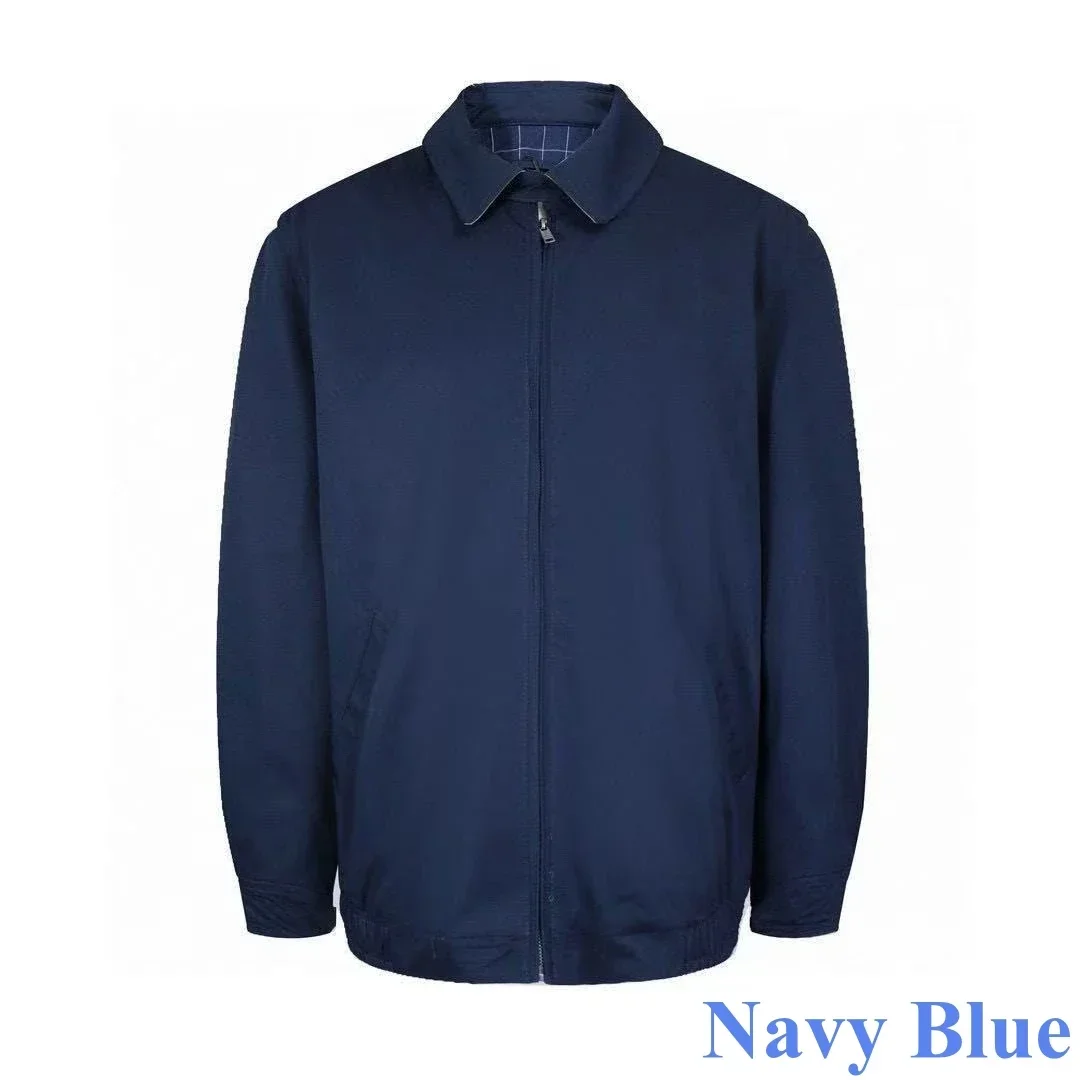 men's jackets and light coats Man jacket polo jacket old money classic Vintage water washing luxury man jacket golf wear 8