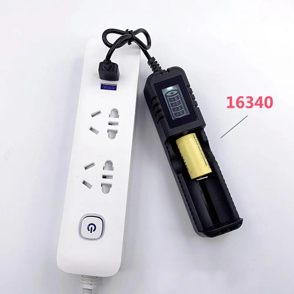 العالمي USB 18650 شاحن بطارية ل 3.7 فولت ليثيوم أيون بطاريات قابلة للشحن 26650 22650 18650 18490 18350 17670 17500 1 W8A0