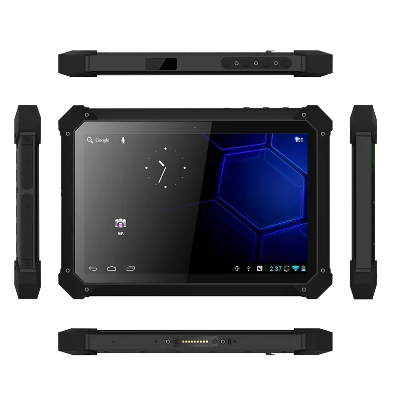 

Industrial Rugged Tablet 10inch Touch Screen Android NFC Tablets With Barcode Scanner Fingerprint Reader