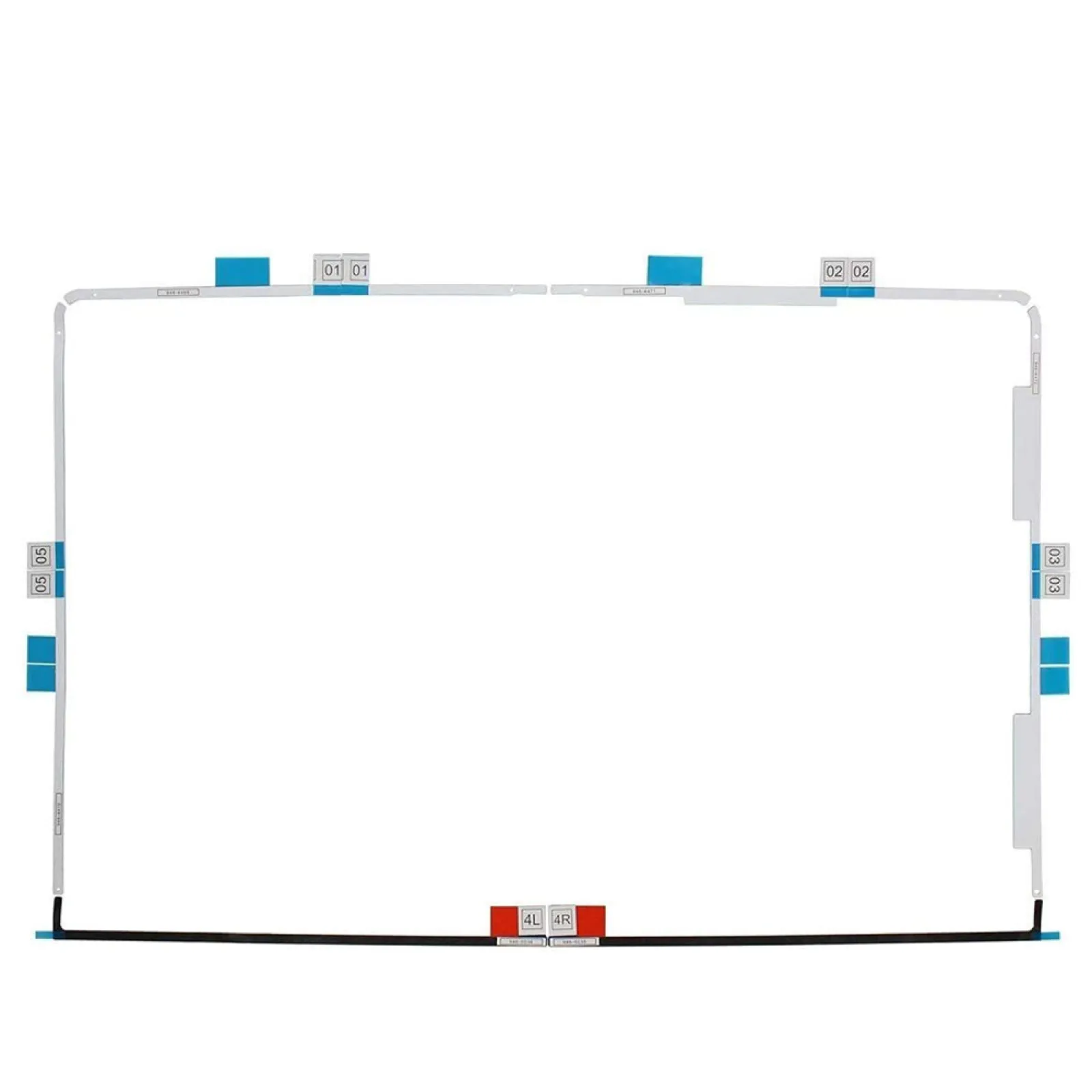 LCD Screen Display Adhesive Strip Sticker Tape Opening Wheel Tool Repair Kit For iMac A1418 21.5" 2012 2013 2015 2017 2019 4K