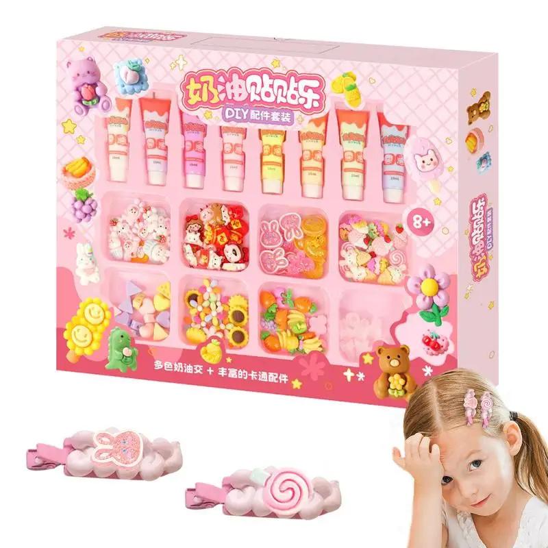 Simulated Cream Glue Ice Cream Dessert Making Cake Model DIY Handmade Set Leisure Entertainment Small Toy