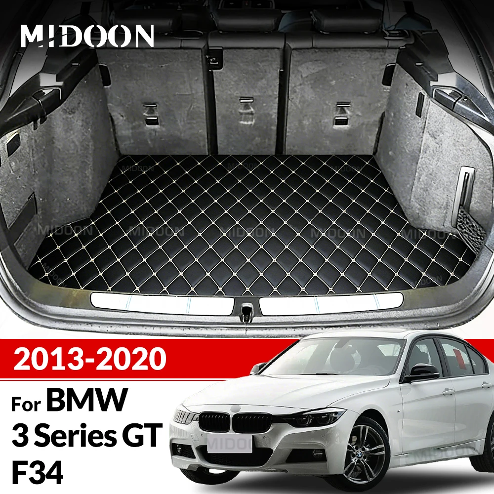Kofferraummatte für BMW 3er GT F34 2013-2020 Laderaumauskleidung Teppich Innenraumzubehör Abdeckung