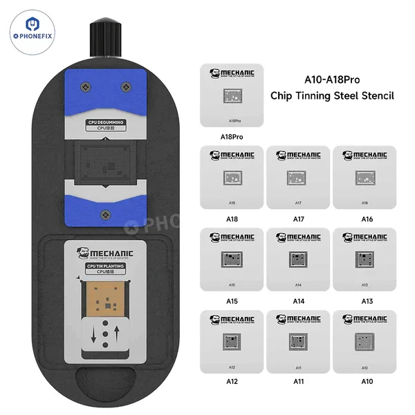 Mechanic MagTin X Magnetic Levitation CPU Degumming Tinning 2-In-1 Platform for IPhone Huawei Android Remove CPU Chip Black Glue