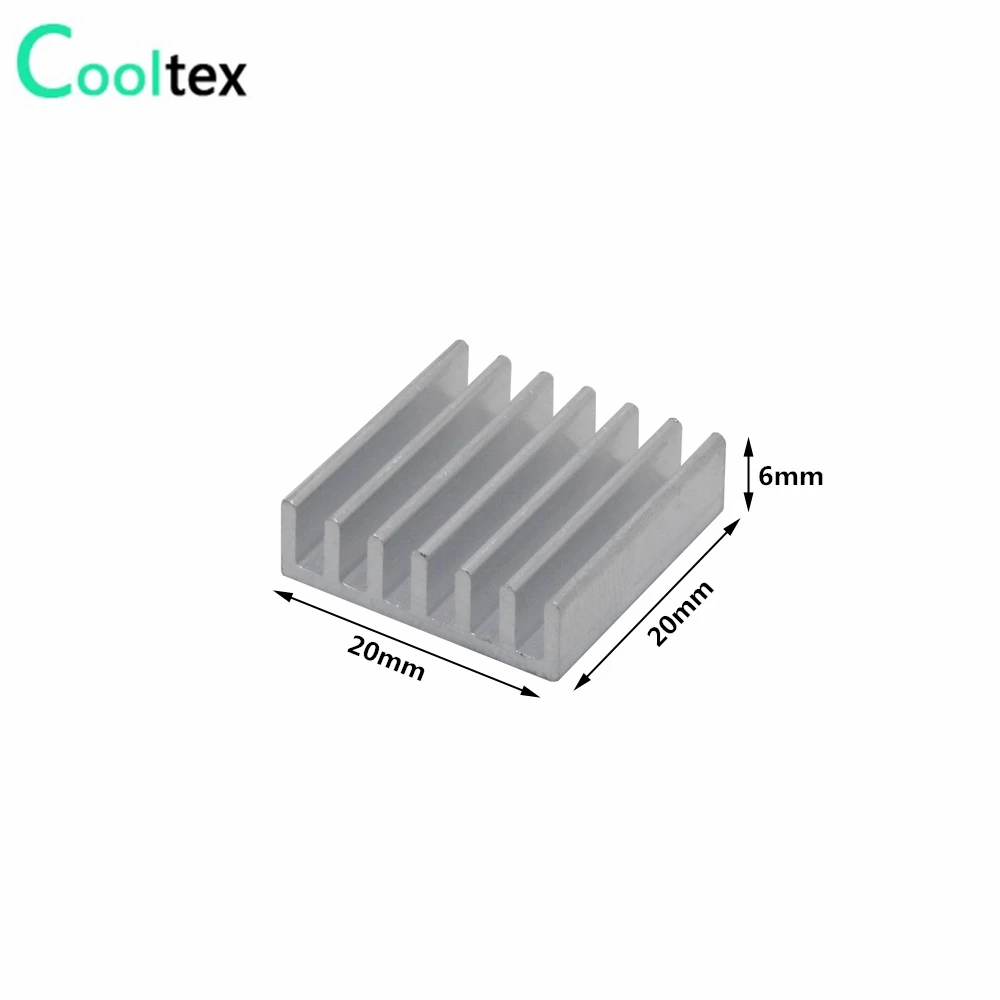 6model Aluminum Heatsink Heat Sink Radiator Cooling cooler For Raspberry PI Electronic Chip IC 3D printer integrated circuit