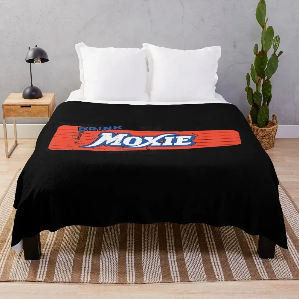 Drink Moxie Throw Blanket Blankets For Bed Shaggy Nap Blankets