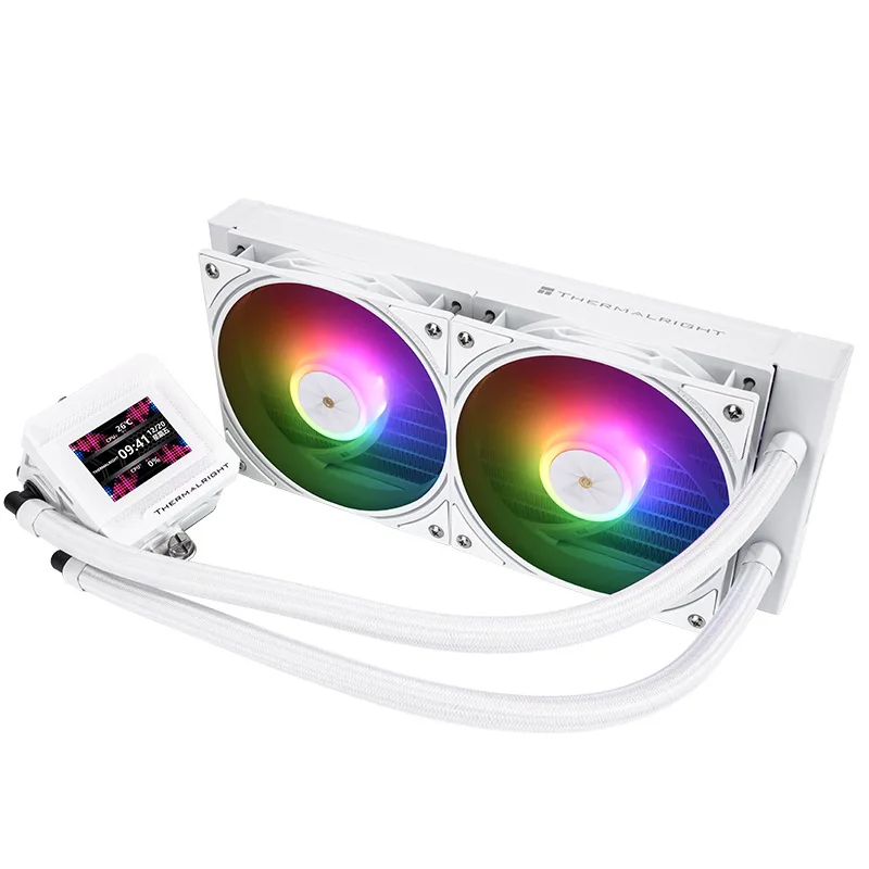 Modular Magnetic LCD CPU Liquid Cooler, Thermalright FROZEN WARFRAME 240SE ARGB, Custom Video/Image Display & System Mirroring