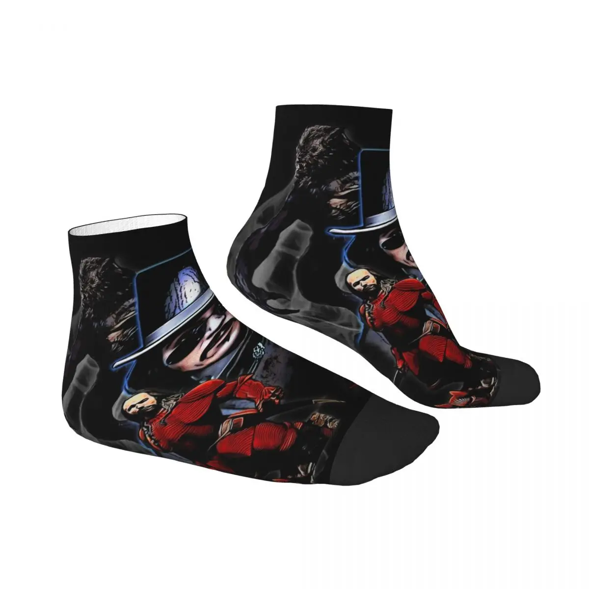 Bram Stokers Dracula Socks Harajuku Sweat Absorbing Stockings All Season Socks Accessories for Man's Woman's Gifts