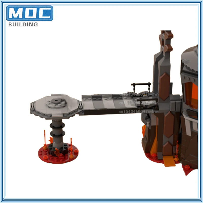 

Космический фильм Moc, строительные блоки, сепаратор Вусафа, крепость, битва героев, кирпичи, модель «сделай сам», игрушки, коллекция на день рождения, подарок