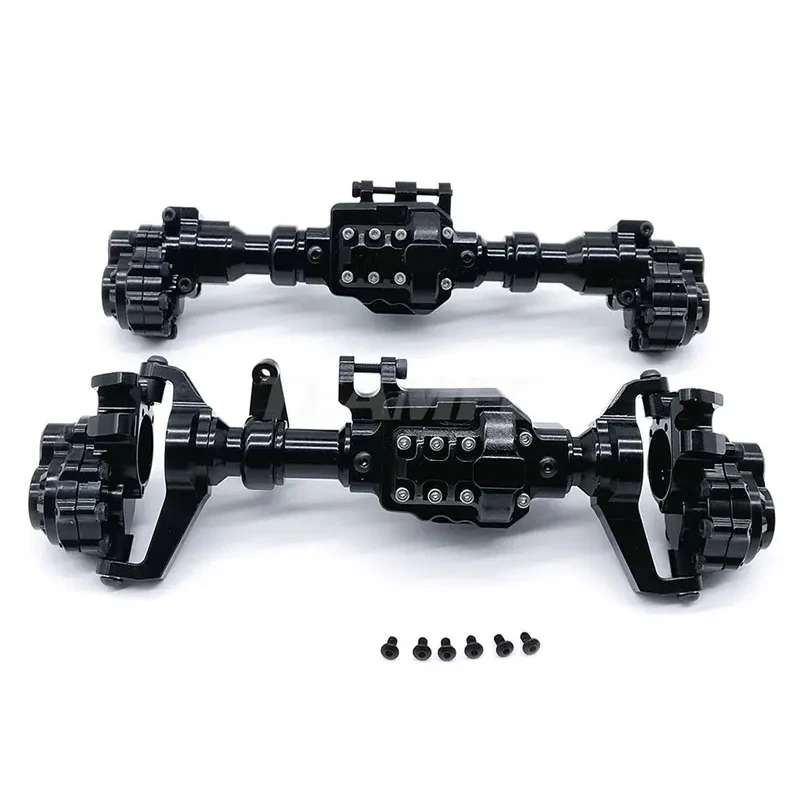 

RC Car 1 set TRX-4 Aluminum Front and Rear Portal Axle Housing for 1/10 RC Crawler Car TRX-4 Axles Upgrade Parts