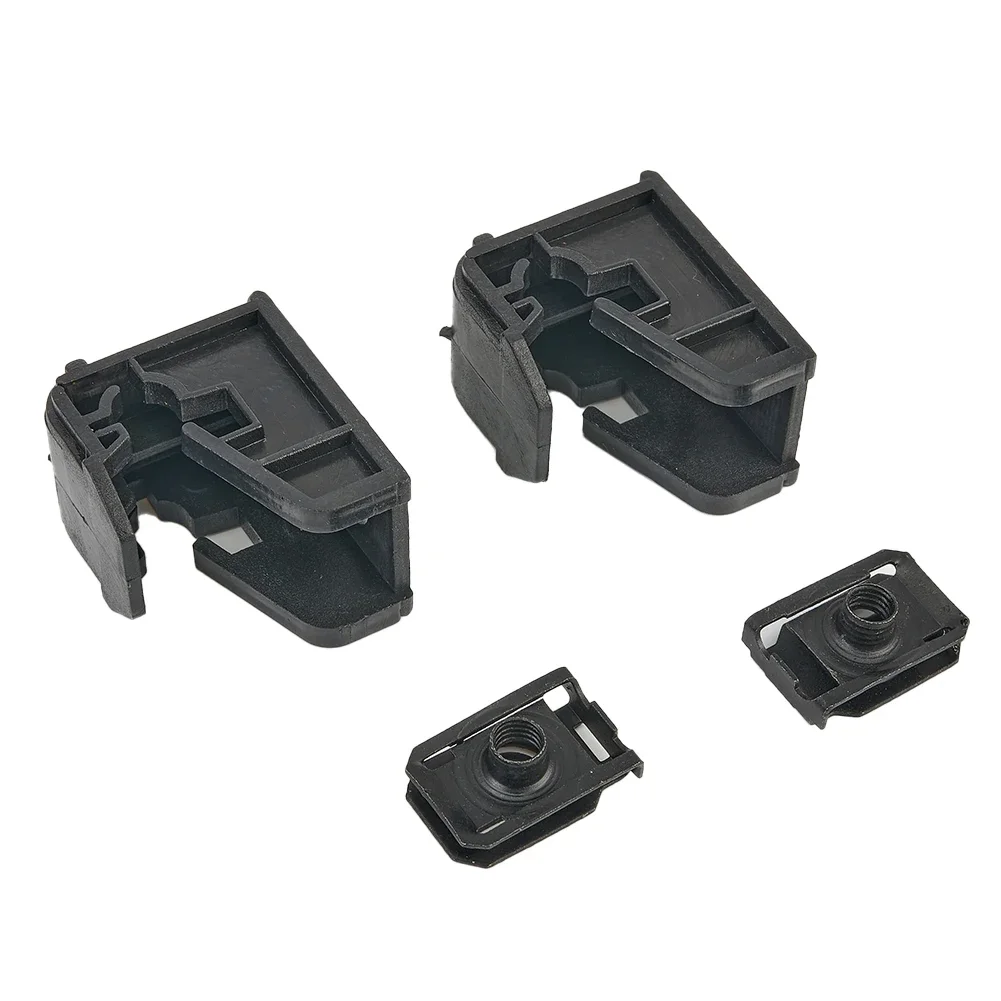 2pcs/set Car Headlight Repair Kit Black Plastic Bracket Mount Clip Left + Right Replacement OEM Number 6R0941511 High Quality