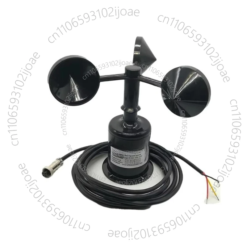 

Источник питания постоянного тока 12 В, выходное напряжение 0–5 В, датчик скорости ветра