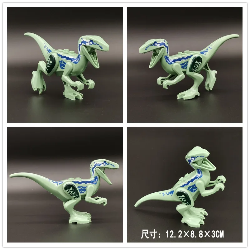 MINI Dinosaur Building Blocks Tyrannosaurus Rex Jurrassic Park Dinosaur Figures Compatible Bricks Model Toys For Children MINI