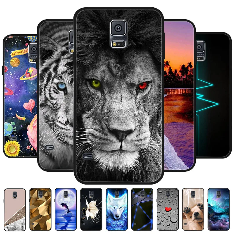 Для Samsung Galaxy S5 Case S 5 I9600 SM-G900F милый силиконовый чехол для телефона с рисунком для Samsung S5, чехлы G9006V, защитный чехол Для Samsung Galaxy S5 Case S 5 I9600 SM-G900F милый силиконовый чехол для телефона с рисунком для Samsung S5, чехлы G9006V, защитный чехол