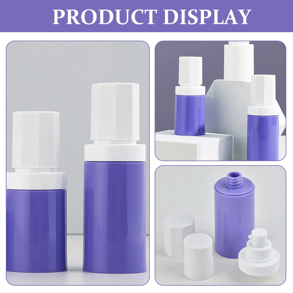 4Pcs Travel Size Airless Pump Bottles Empty Makeup Dispenser Leakproof Foundation Lotion Container Portable Compact - view 5