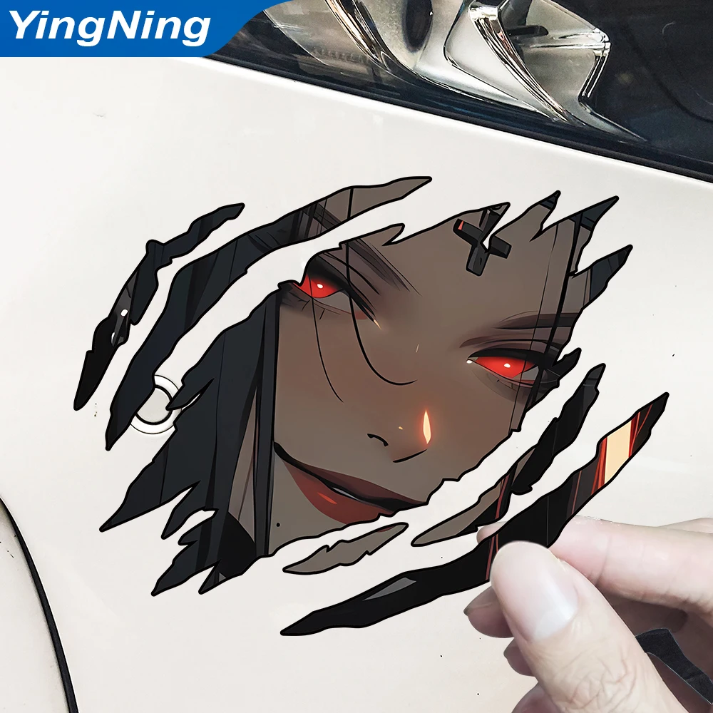 

Gothic Nun Sister Scratch Mark Car Sticker PVC Waterproof Scratch Cover Funny Decal Motorcycle Auto Accessories 8cm/13cm/18cm
