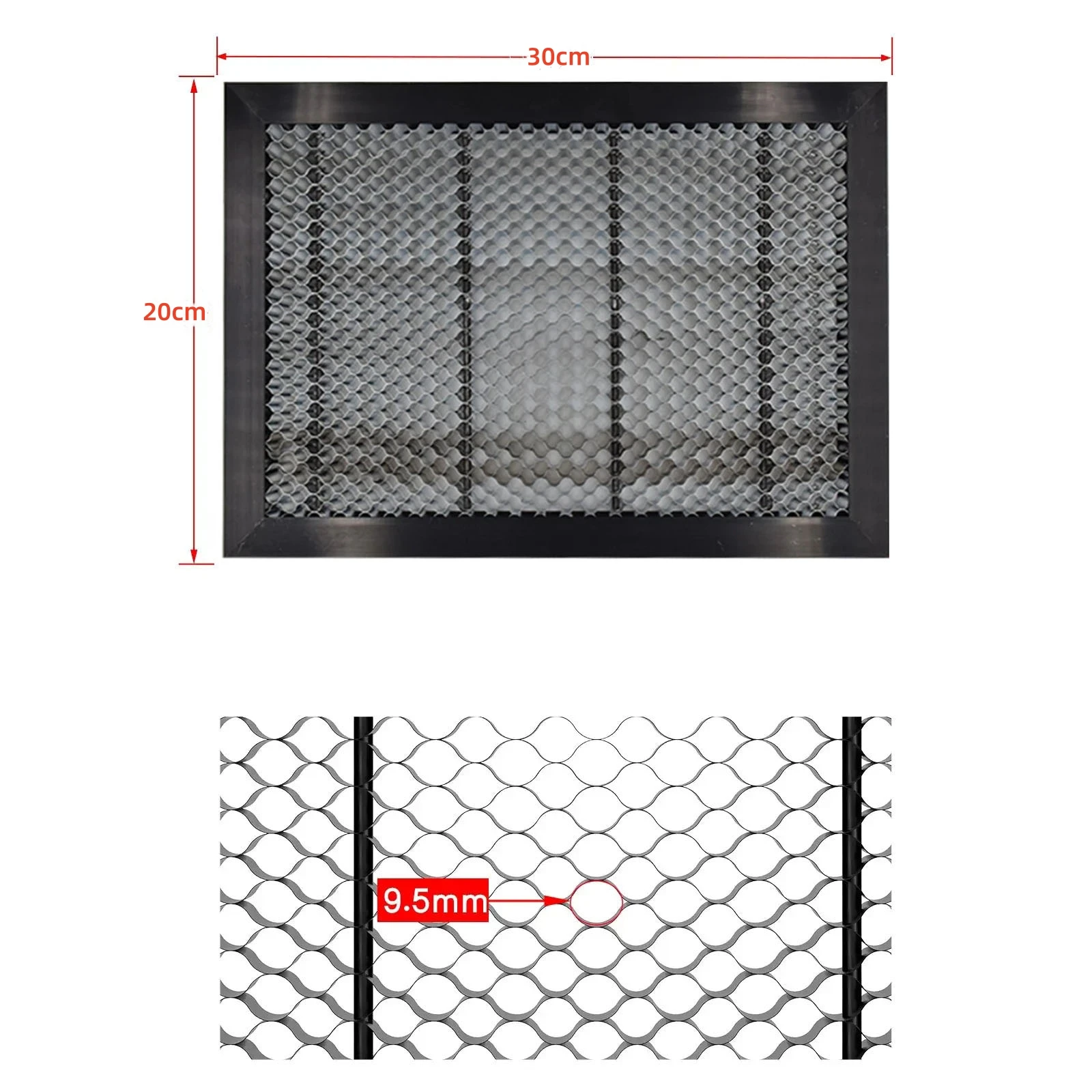 NEJE Laser Engraver Pad Backing Plate Honeycomb Panel Work Platform for All Brand Laser Cutter Machine Tool Accessories300×200mm