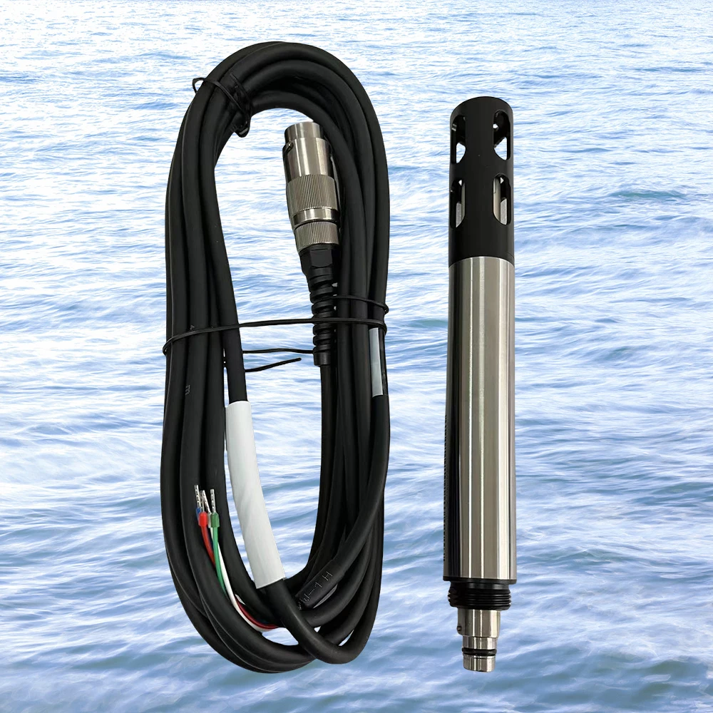 Sensore di conducibilità dell'acqua RS485 con compensazione della temperatura Sensore EC personalizzabile OEM