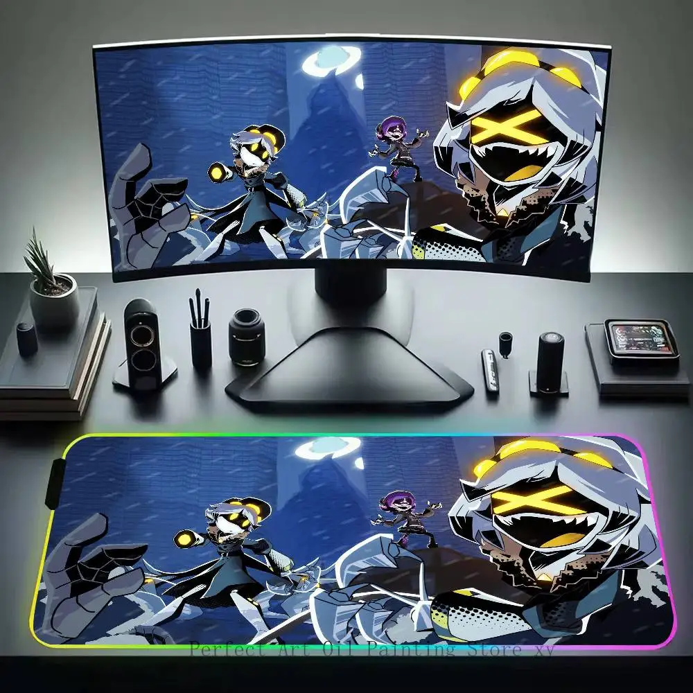 M-Murder D-Drones animation Mousepad Non-slip Suitable For Office Computers Laptops E-sports Game Desk Mats XXL Keyboard