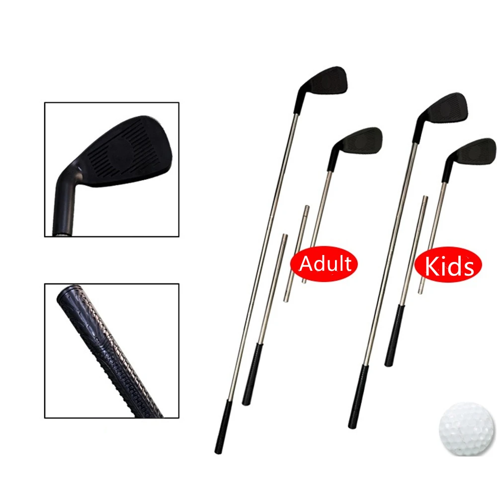 

Game Golf Clubs, Mini Removable and Easy to Install, ABS Plastic Handle and Head, Middle Stainless Tube, for Adult Kids Play