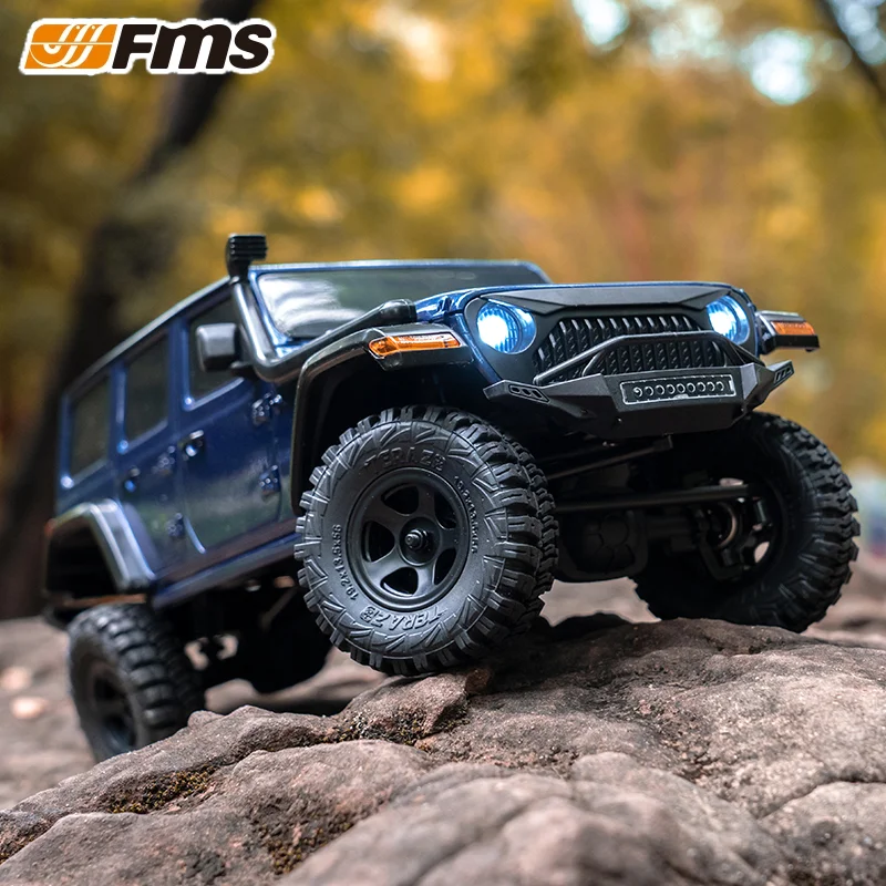 FMS EAZYRC 1/18 Thunderstorm New Simulation Wrangler Climbing Vehicle Remote Control Off Road Vehicle Model RC Car