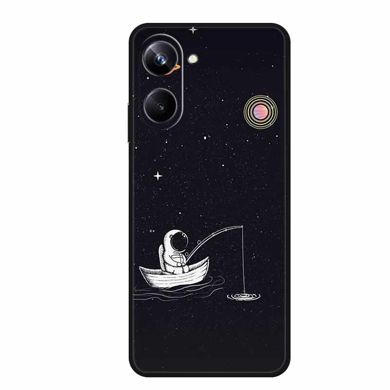 Case For Realme 10 Pro 5G Astronaut Silicone Soft TPU Back Cover for OPPO Realme10 Pro 5G Case Funda Moon Cosmonaut Bumper Coque