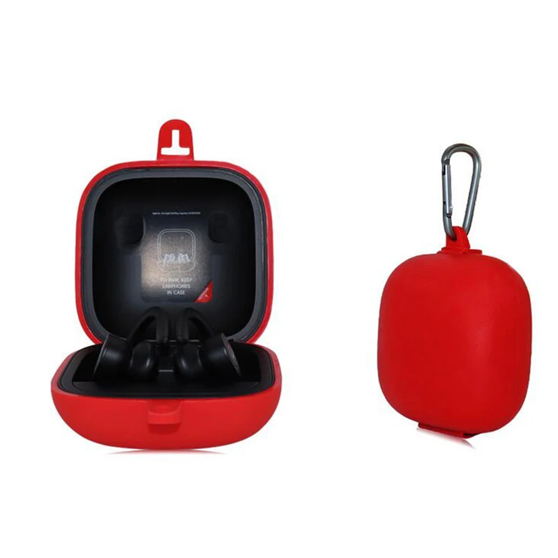 Imagem -04 - Macio do Fone de Ouvido do Silicone para Batidas Powerbeats Pro Caixa de Carregamento sem Fio Bluetooth Fone Substituição Case Protetor Case