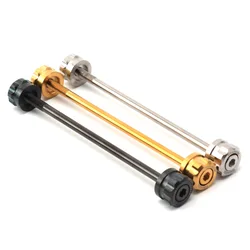 ACEOFFIX Titanium Skewers TC4 Hub Axle for Brompton Pline Hex ACE C5 74mm 112mm Bicycle Fixed Skewers
