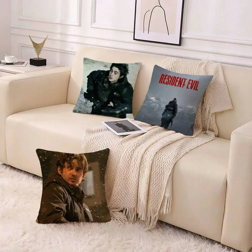 Moive R-Resident Evil 2026 Pillow Case for Sofa Living Room Home office Decor Protective Cover