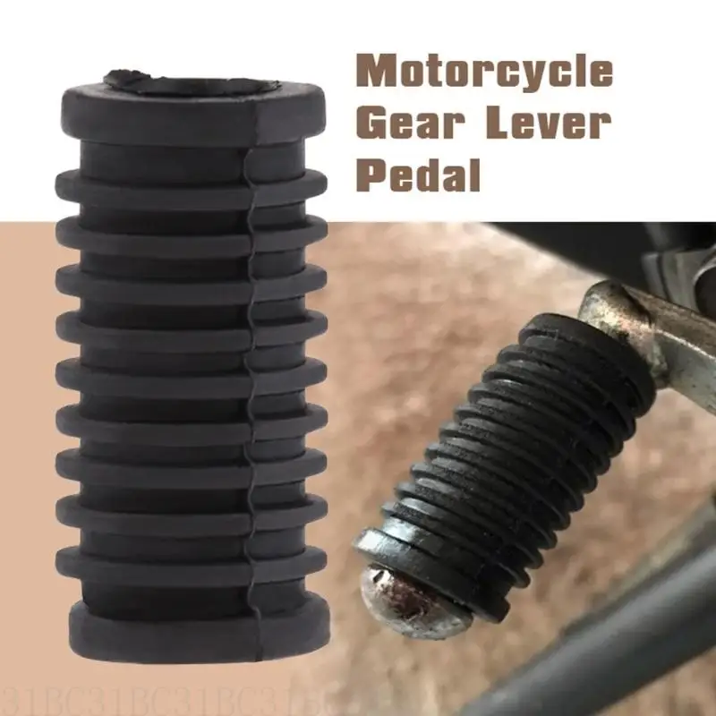 

652F High Elastic Silicone Motorcycle Shifter Cover Set Motorcycle Gear Lever Covers Simple Installs for Most Bike Models