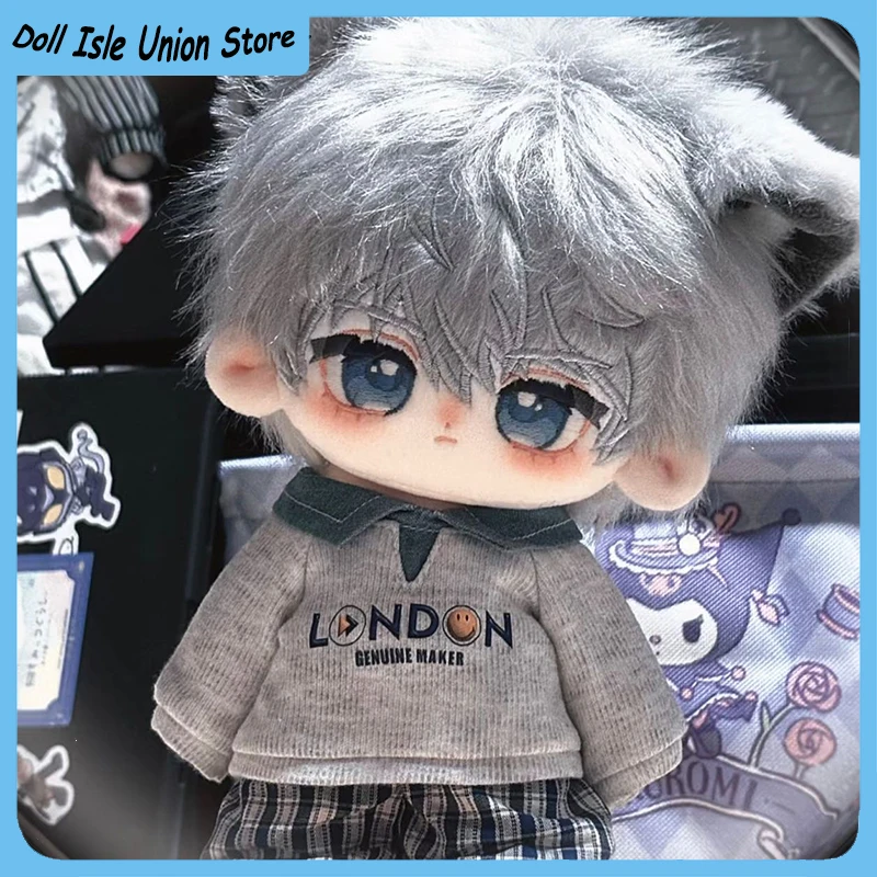 Original Anime XavierLove and Deepspace Cool Handsome ‌Boy Cotton Doll Body 20cm Dress Up Plush Soft Figurine Toys