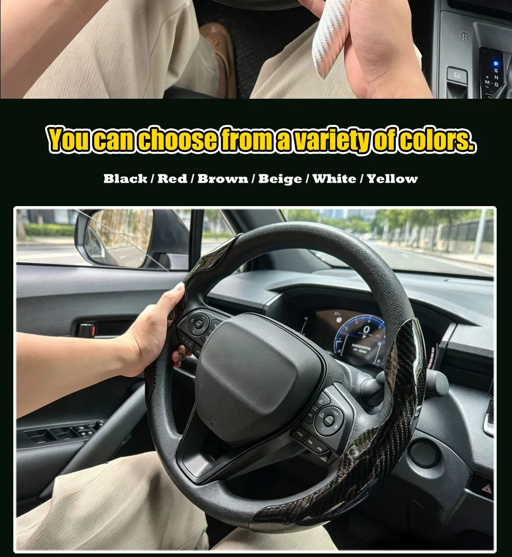 Fellmaterial-Lenkradbezug Zubehör für Hyundai I10 I20 I30 Kona Ioniq 5 Santafe Genesis GV80 Bh NEXO Sonata – Detail 3