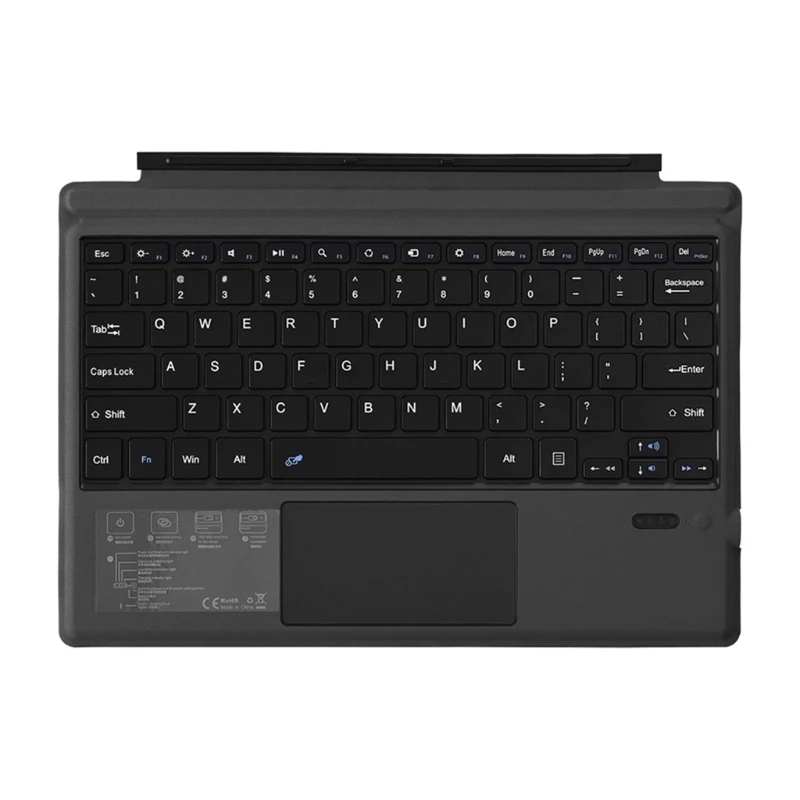 Wireless Bluetooth-compatible Tablet Keyboard Type-C Charging Built in Battery for   3/4/5 Universal Keyboard