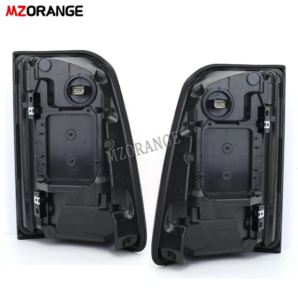 Tail Lights for Dodge RAM 2019 2020 2021 2022 Medium Configuration Without Blind Spots Black Car Assembly 55112992AC 55112993AC