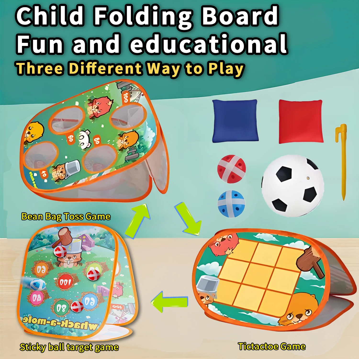 เกมโยนถุงถั่ว 3 in 1 รูปกระรอก - Kids Outdoor Bean Bag บทวิจารณ์และราคา