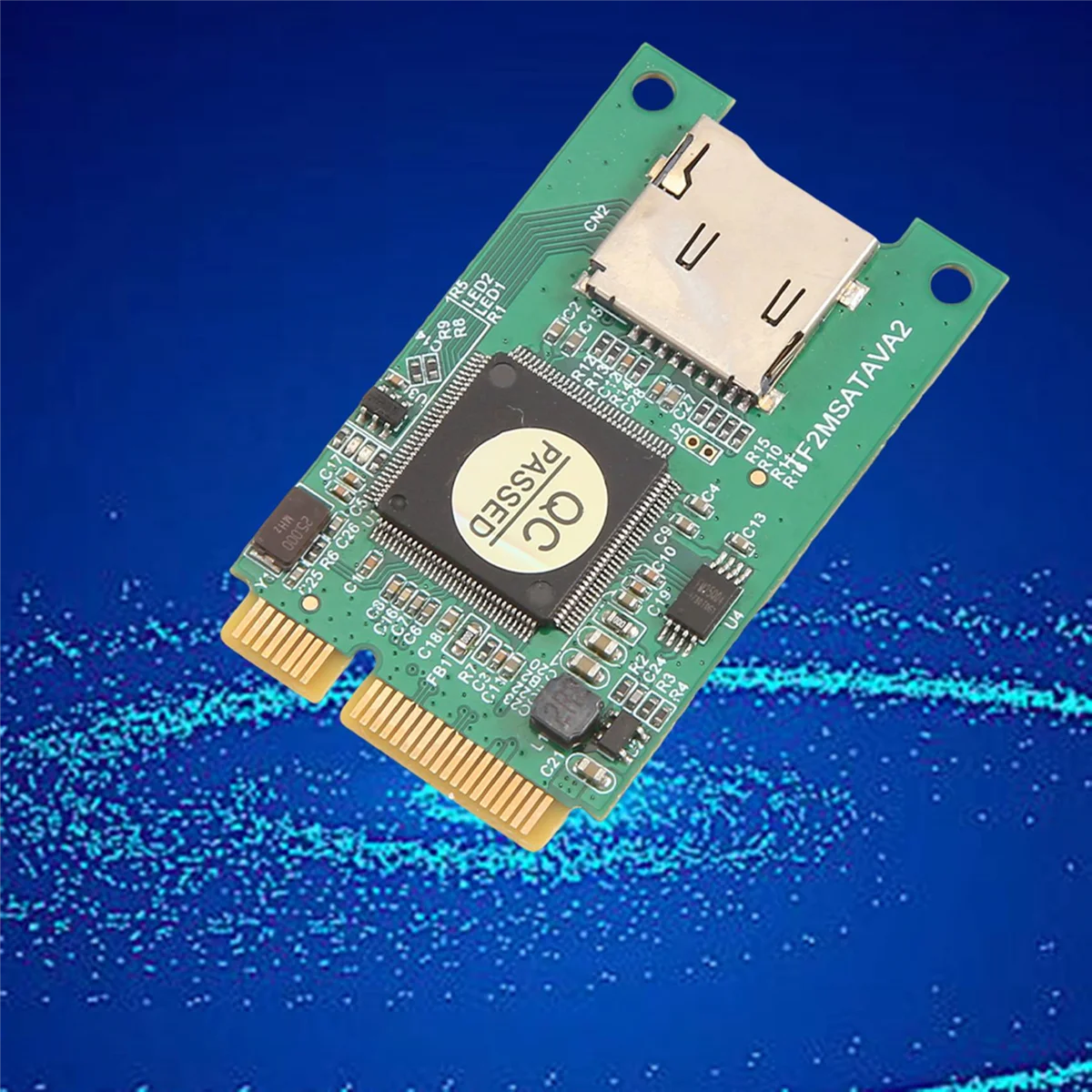 Adattatore A51I TF da micro-sd a MSATA M.2 Memoria TF a interfaccia MSATA Modulo mobile industriale incorporato
