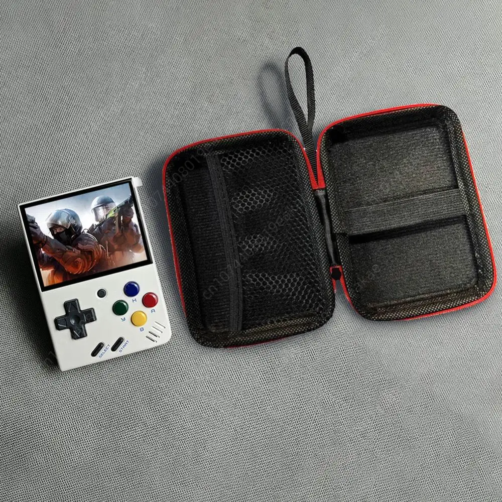 EVA Carrying Case For Miyoo Mini Plus/ANBERNIC RG35XX/RG353V/RG353VS Wear-resistant Game Console Pouch Case Travel Storage Bag view 2