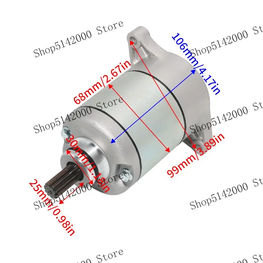 Motorcycle Accessories Electric Motor Starter Device For Kymco MXU 375 400 IRS Maxxer 375 400 IRS 2X4 4X4 4T OEM:31210-PWB1-900