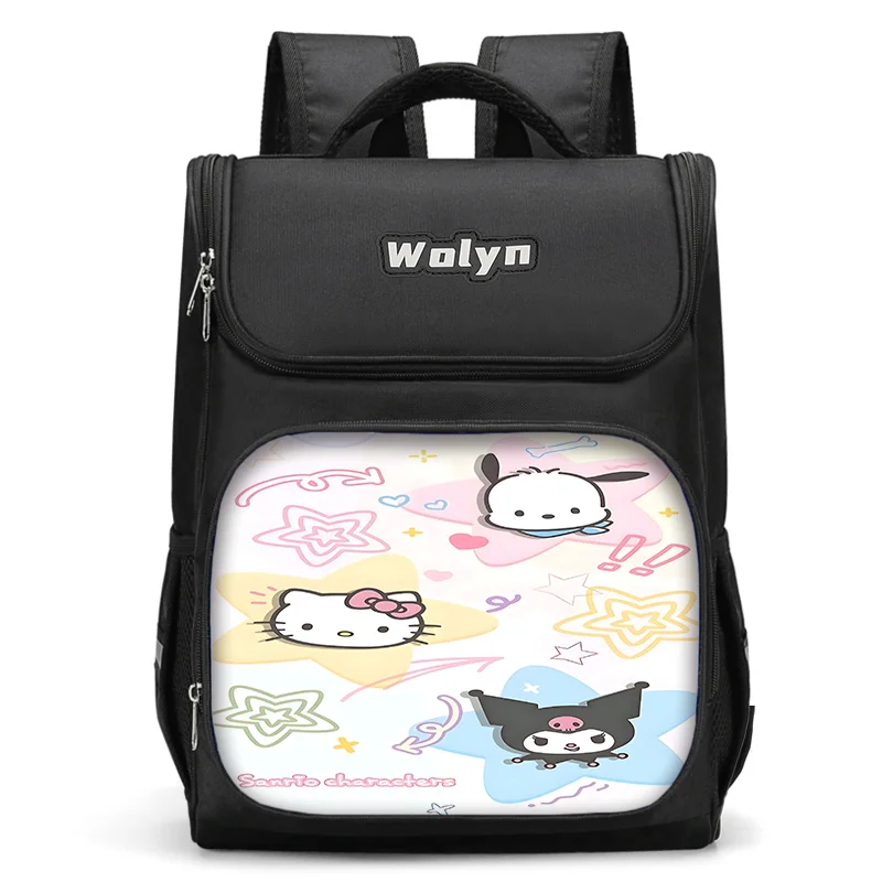 Sanrio characters Large Child Backpack Boy Girls School Bag For Men Women Traveling Backpack Durable and Multi Compartmen