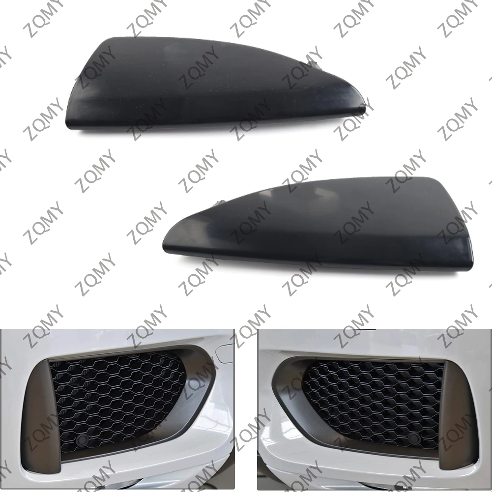 Car Front Bumper Fog Light Lamp Grille Grid Molding Panel For Jaguar F-Pace 2016 2017 2018 2019 2020 T4A6183LML T4A6182LML