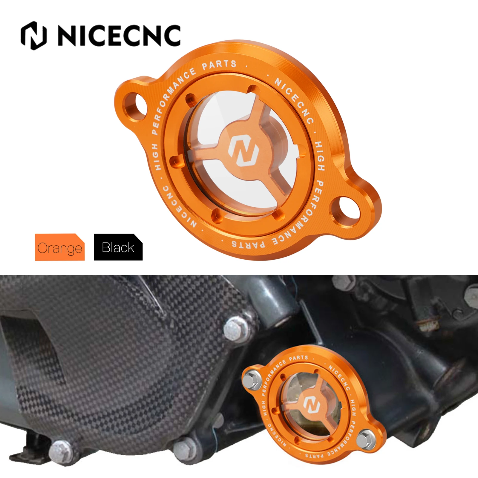 

For KTM 390 250 Adventure 2021-2023 Oil Filter Cover Cap Duke 125 200 250 390 2016-2023 RC125 RC200 RC390 2017-2023 2022 2021