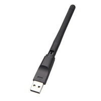 150Mbps MT7601 Wireless Network Card Mini USB WiFi Adapter LAN Wi-Fi Receiver Dongle Antenna 802.11 b/g/n for PC Windows