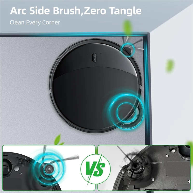 B58B-استبدال الملحقات ل Roborock Saros 10R روبوت فراغ الجانب الرئيسي فرشاة فلتر Hepa ممسحة منصات أكياس الغبار