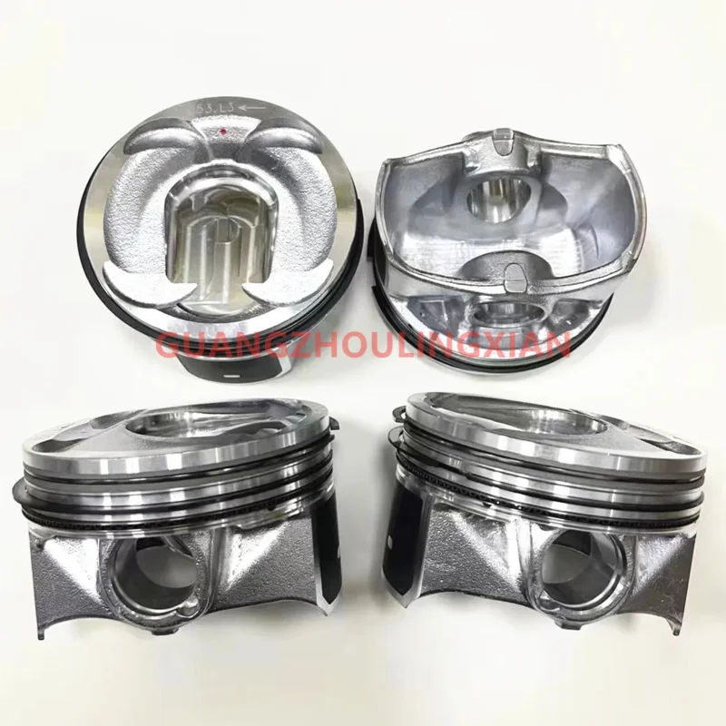 

4 PCS AG9Z-6108-L 087134 Piston for Land Rover Discovery Sport L550 Range Rover Evoque 2.0 Ford Ecoboost 204PT TPBA TPWA 203HP