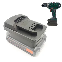 Adapter for Black&Decker/Porter-Cable/Stanley 18V 20V Li-Ion Battery Convert To for Parkside 20V Li-ion Battery Tool Converter