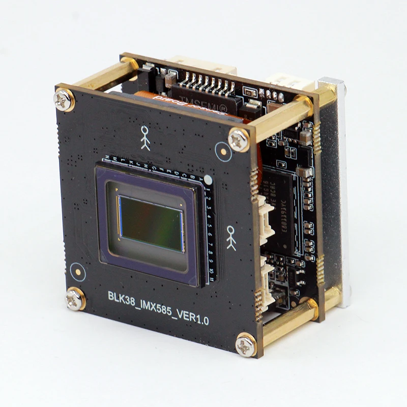 8MP STARVIS 2 IMX585 4K IP Camera Module High Sensitivity Black Light Camera Hi3519DV500 SDK CCTV Camera PCB Board SIP-K585K5