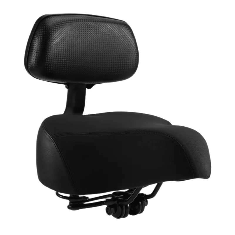 AS57-Saddle Seat Pad With Back Rest Universal Tricycle Mountain Bike Electric Vehicle